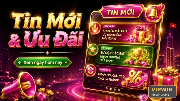 VIPWIN: Đọc Chi Tiết Giao Diện Tin Mới Và Ưu Đãi – Ghi Chép Kết Quả Để Đánh Giá Thói Quen Thay Vì Tìm Công Thức Thắng | Góc Kiểm Chứng Theo Tên Miền vipwinvn.biz